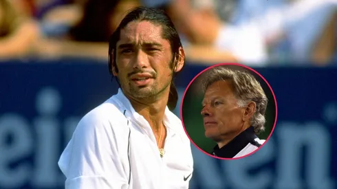 Marcelo Ríos y Larry Stefanki