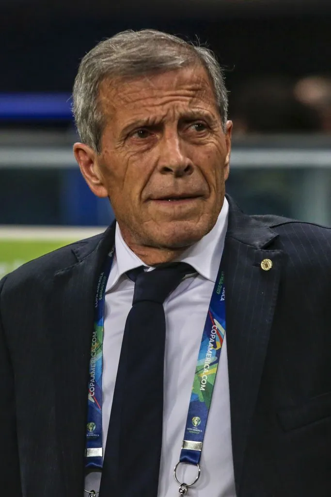 Tabárez era el rival de Garcés. Image: Getty
