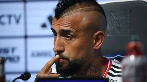 Arturo Vidal soltó una nueva dolencia física.
