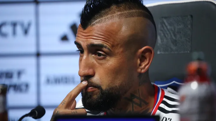 Arturo Vidal soltó una nueva dolencia física.