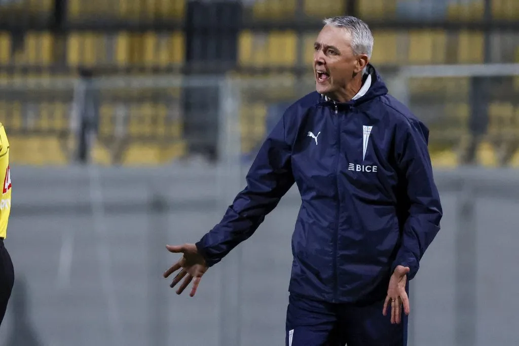 Tiago Nunes piensa en la U. Foto: Andres Pina/Photosport