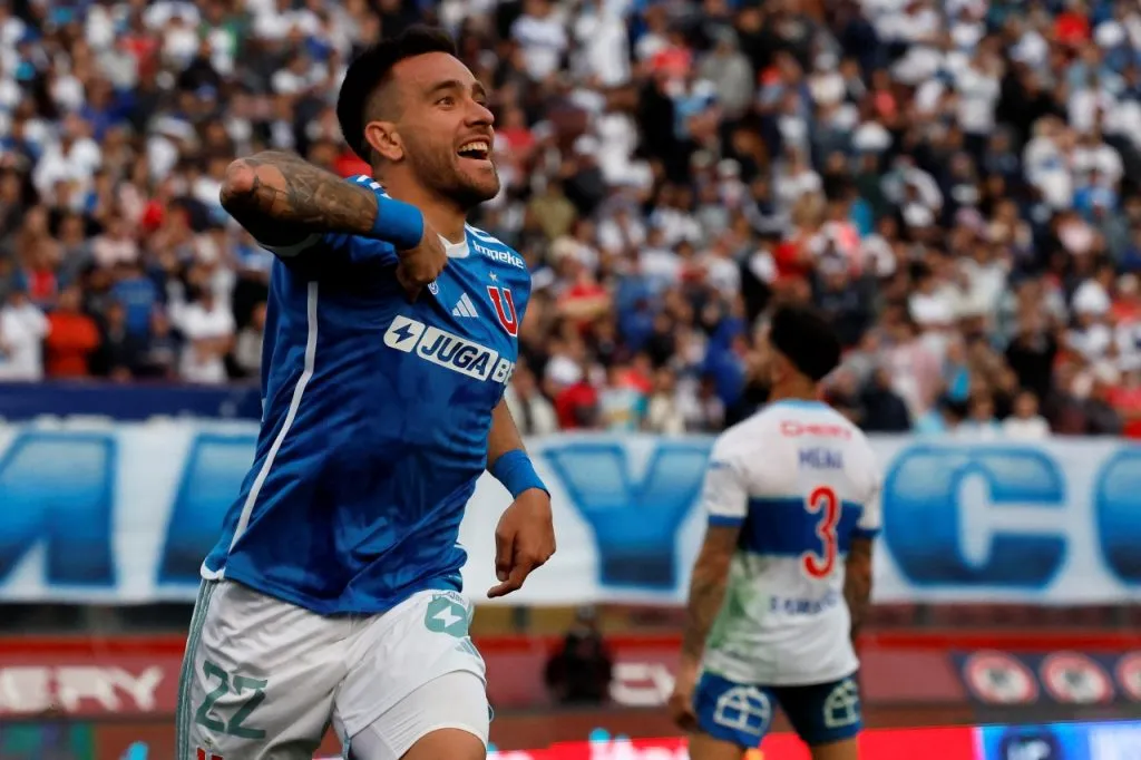 La U ganó el último Clásico Universitario ante la UC, el 19 de octubre del 2024 en Santa Laura (Photosport)