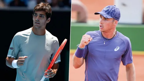 Cristian Garin y Vilius Gaubas