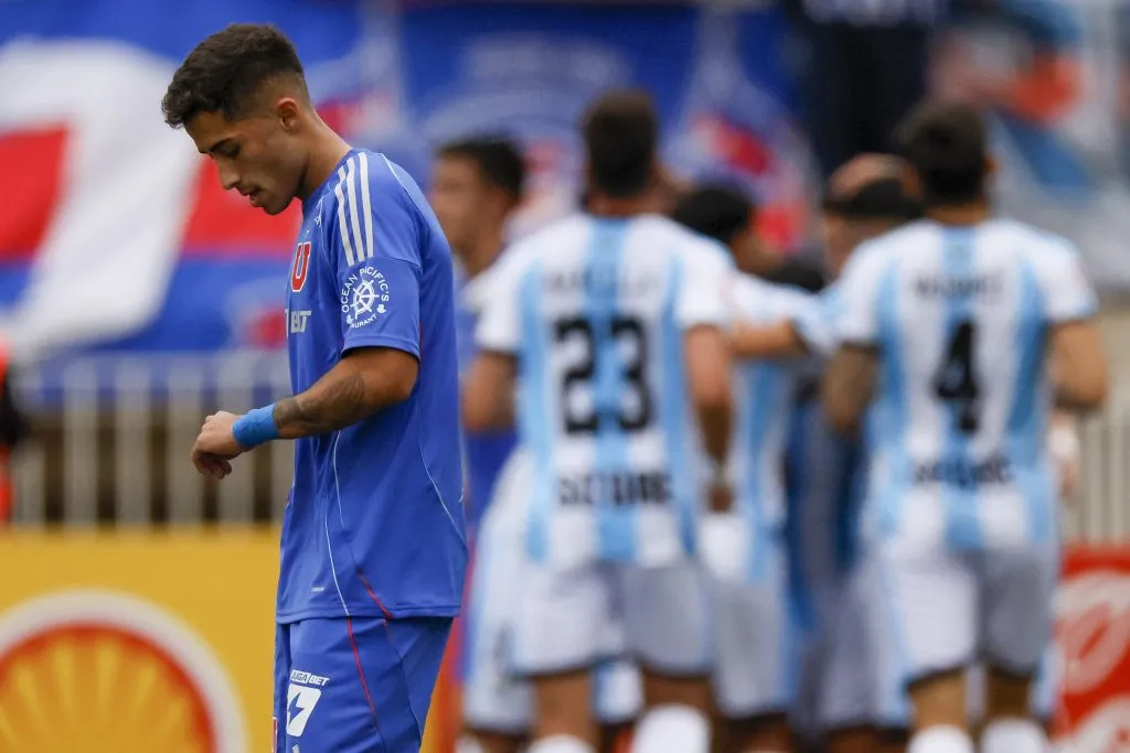 Lucas Assadi está fuera de las citaciones de la U. Foto: Andres Pina/Photosport