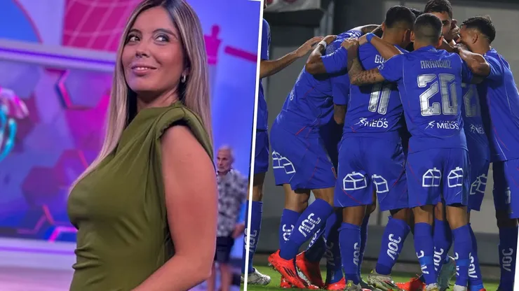La comunicadora reveló que futbolista será el padrino de su hijo.