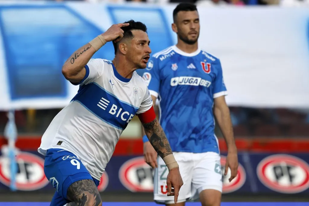 Fernando Zampedri es el jugador más temido por la U para el Clásico Universitario. Foto: Andres Pina/Photosport