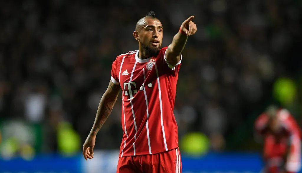 Arturo Vidal, que supo brillar en el Bayern Múnich, aplaudió la opción de Felipe Loyola. Foto: Getty Images.
