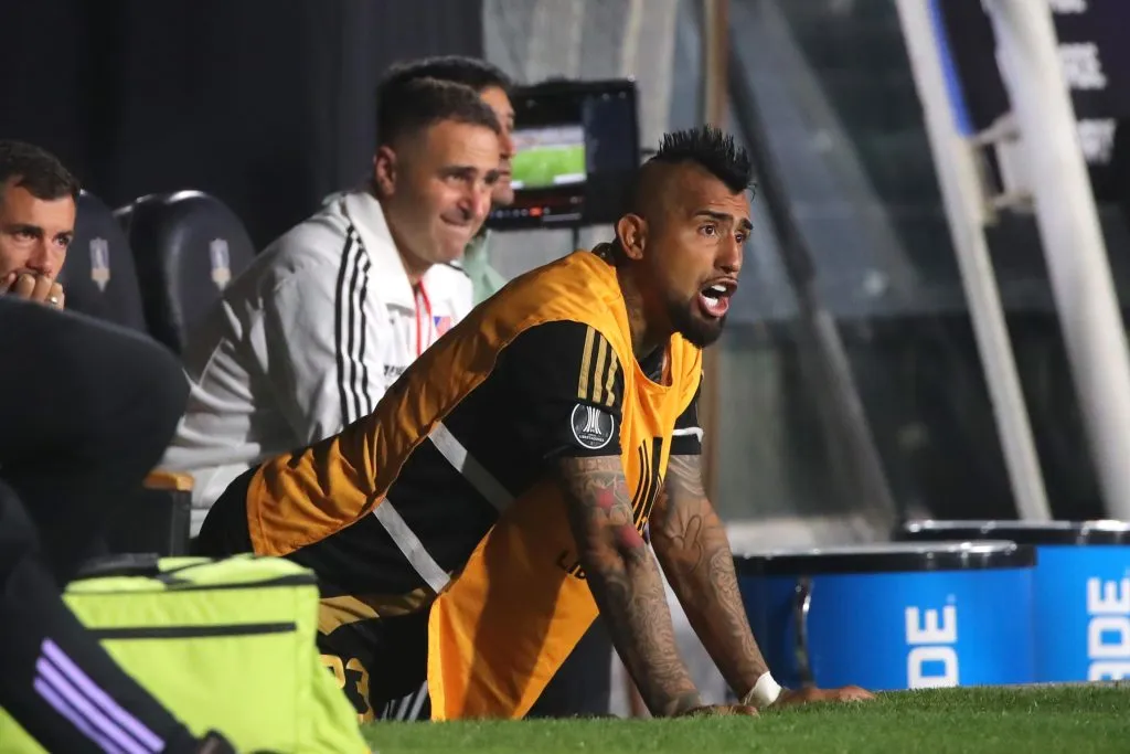 Arturo Vidal confía en la clasificación de Colo Colo, a la espera de la definición del duelo cancelado contra Fortaleza | Photosport