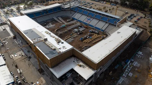 Tagle explica multipropósito del nuevo estadio de Universidad Católica.