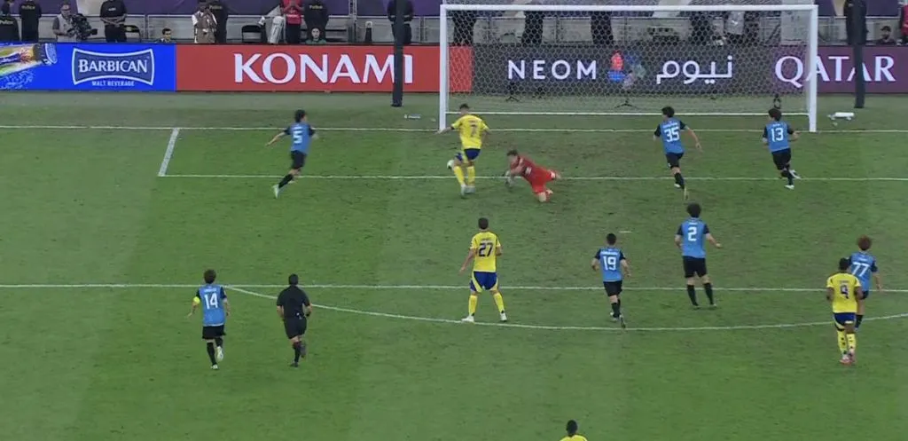 Increíblemente esta jugada no fue gol de Cristiano Ronaldo