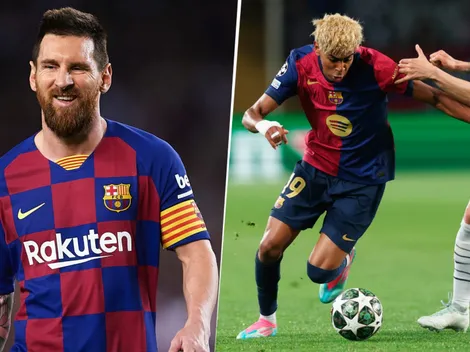 Con solo 17 años: la abismal diferencia entre Messi y Lamine Yamal