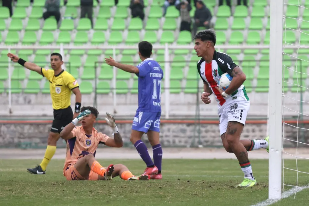 Palestino rescató un empate sobre la hora ante Deportes Concepción en esta Copa Chile 2025. | Foto: Photosport.