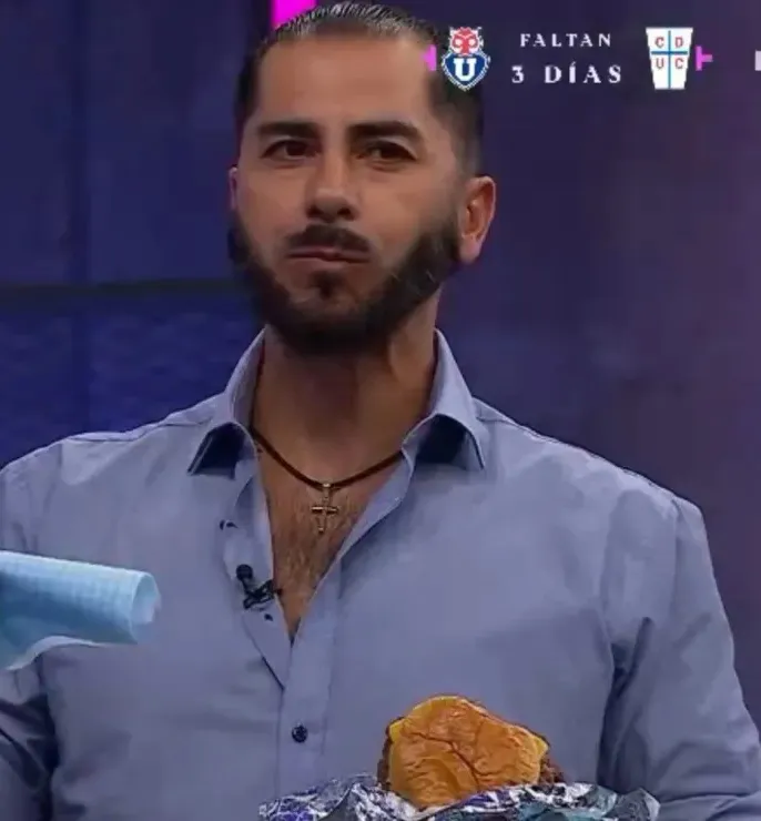 Johnny Herrera y polémica con la hamburguesa de Arturo Vidal.