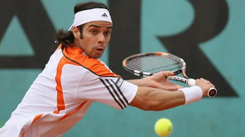 Fernando González en el French Open 2006