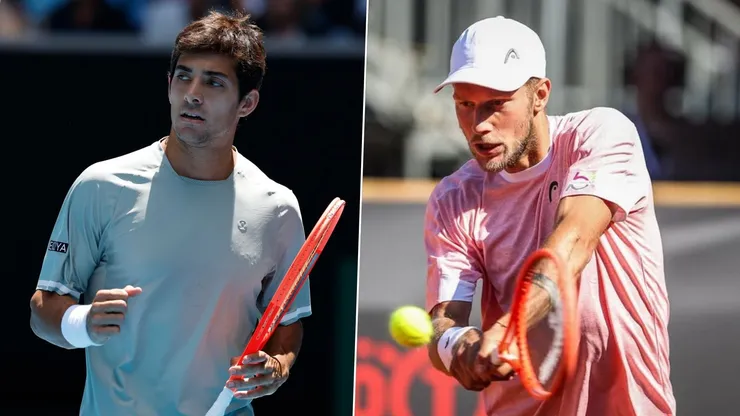 Cristian Garin y Niel Oberleitner.