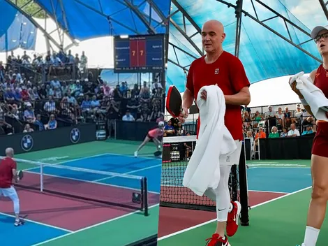 Agassi olvida al Chino Ríos con deporte de moda que ya llegó a Chile