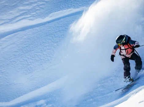 Chilena clasifica a la primera copa del mundo en Freeride