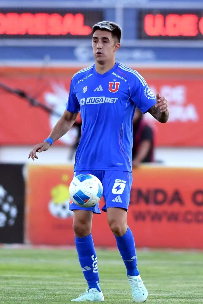 Ignacio Tapia perdió consideración para Gustavo Álvarez en U de Chile (Photosport)