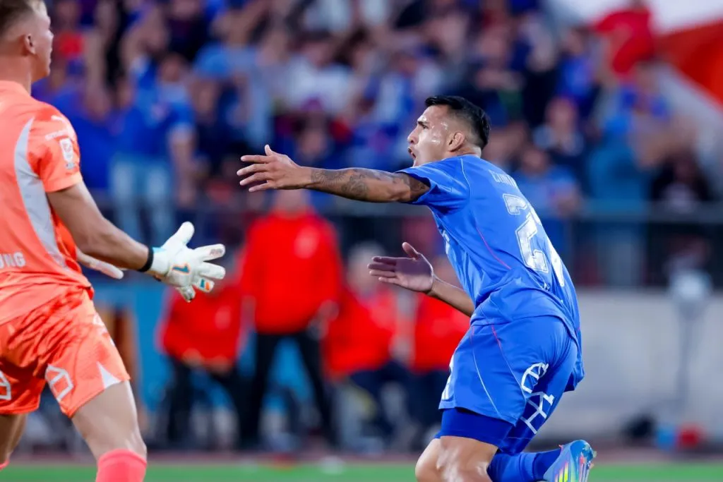 Rodrigo Contreras anotó el agónico gol de la U en el Clásico Universitario 200 (Photosport)