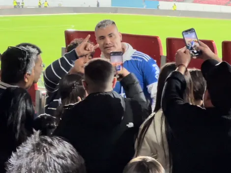 "Todo bien": Campitos se emocionó con la gente de la U