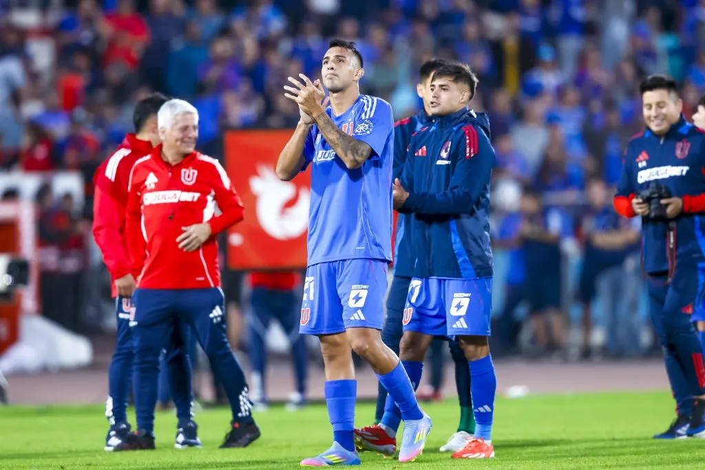 Rodrigo Contreras contó su secreto en el gol del Clásico Universitario. Foto: Pepe Alvujar/Photosport