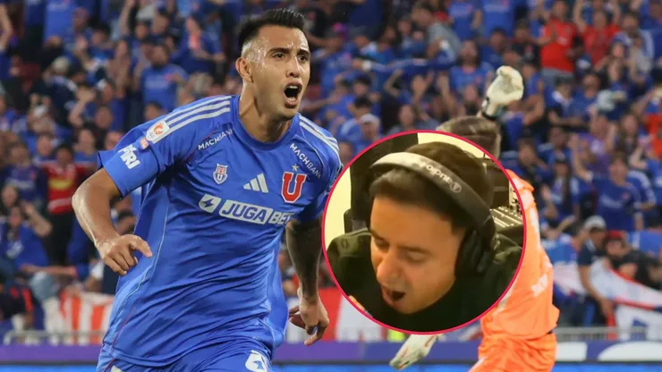 Rodrigo Contreras de la U y Trovador de Gol