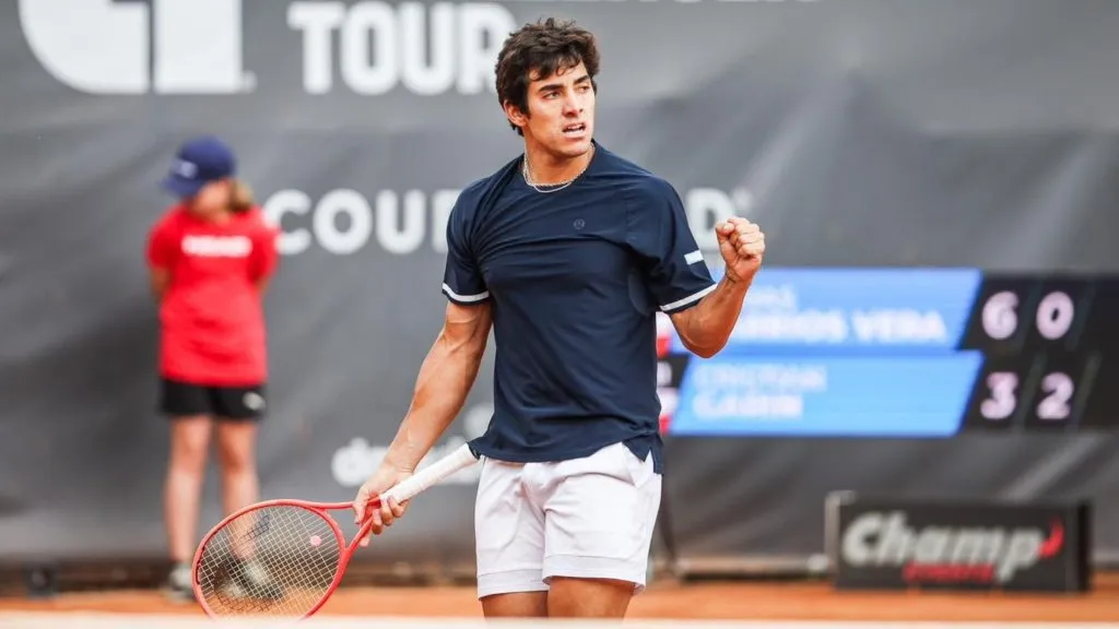 Cristian Garin en el Challenger de Mauthausen (Foto: Danube Upper Austria Open powered by SKE).