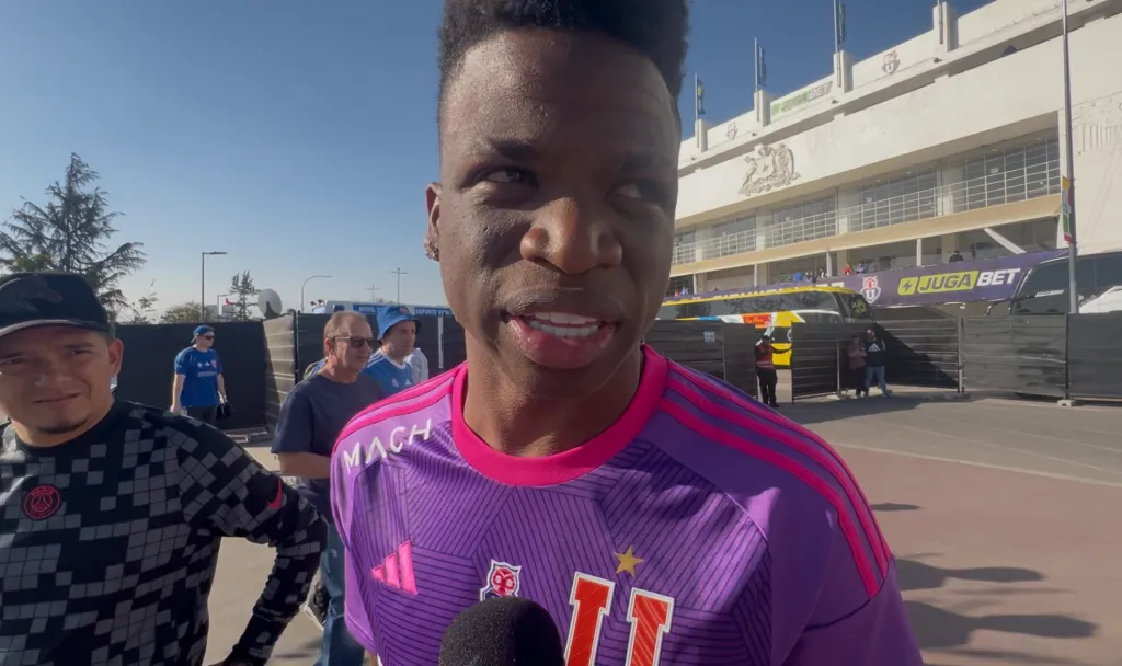 Vinicius Jr aseguró que será refuerzo de U de Chile. Foto: Redgol.