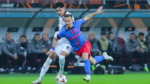 Darío Osorio hizo un golazo en Dinamarca.