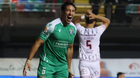 Así celebró Guiffrey el gol de la victoria itálica.