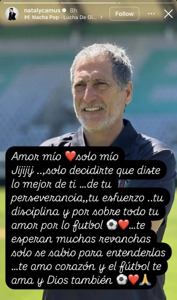 El último mensaje de la pareja de Mario Salas | Instagram