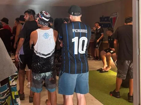 Máxima preocupación en Brasil: hinchas de Colo Colo llegan a Fortaleza