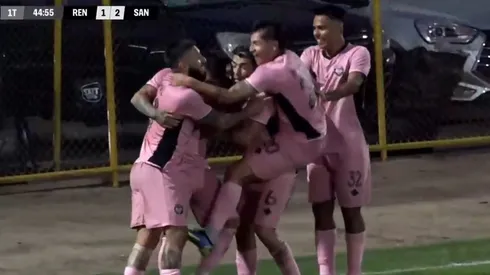 Nicolás Castillo volvió al gol en Santiago City este fin de semana en la Liga 2D.