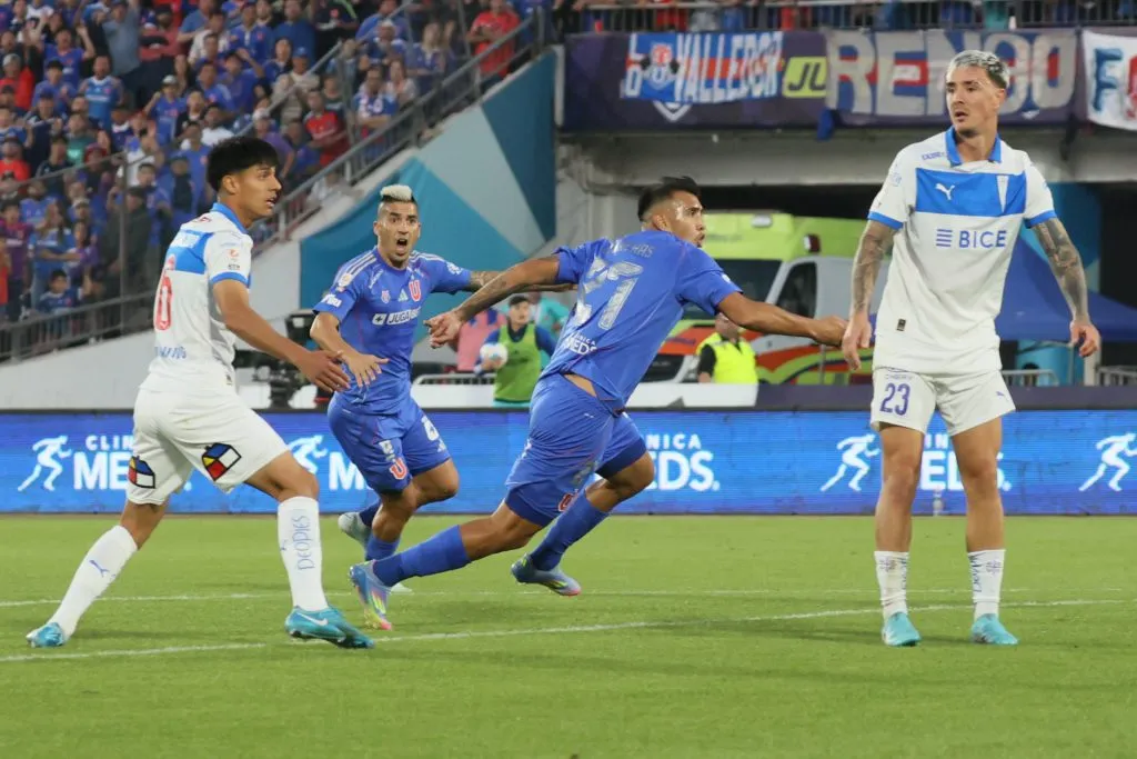 El agónico gol de Rodrigo Contreras ante la UC | Photosport