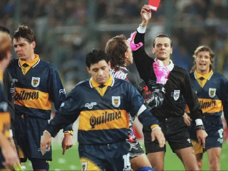 Castrilli recordó el motivo por el que expulsó a Diego Maradona