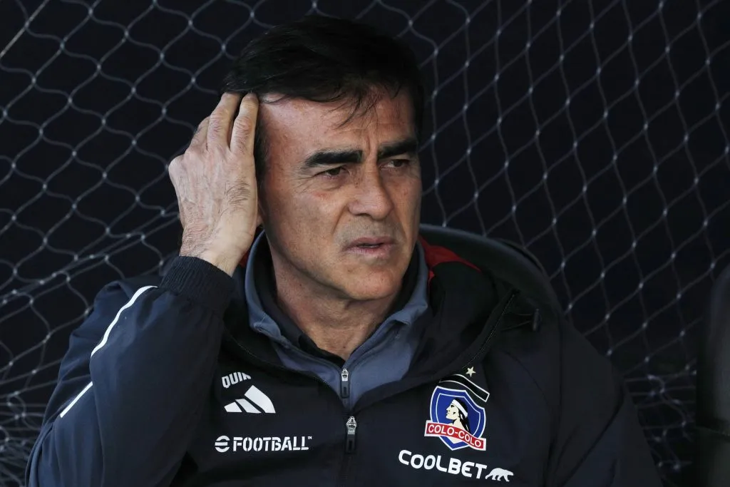 Gustavo Quinteros está sin equipo. ¿Vuelve a Colo Colo? Luis Hidalgo/Photosport