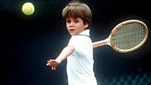 Los inicios del prometedor tenista.