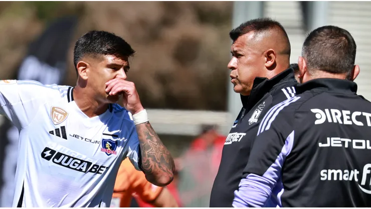 Aseguran que el mensaje de Almirón en Colo Colo ya no está llegando.