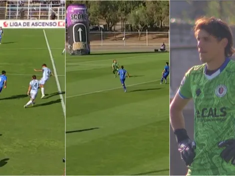 ¿Qué haces? Arquero de Santa Cruz protagoniza blooper ante Magallanes