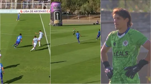 Juan Ignacio Dobboletta, arquero de Santa Cruz, y la chambonada de la fecha en Primera B.