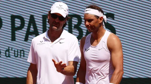 Carlos Moyá y Rafael Nadal
