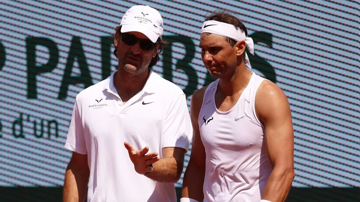 Carlos Moyá y Rafael Nadal