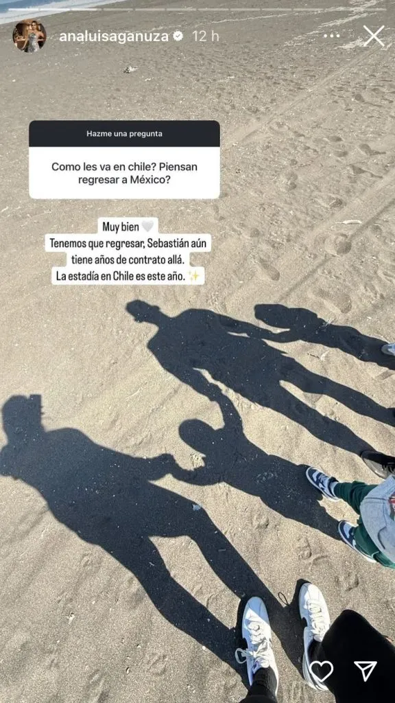 El mensaje de la esposa de Vegas en Instagram