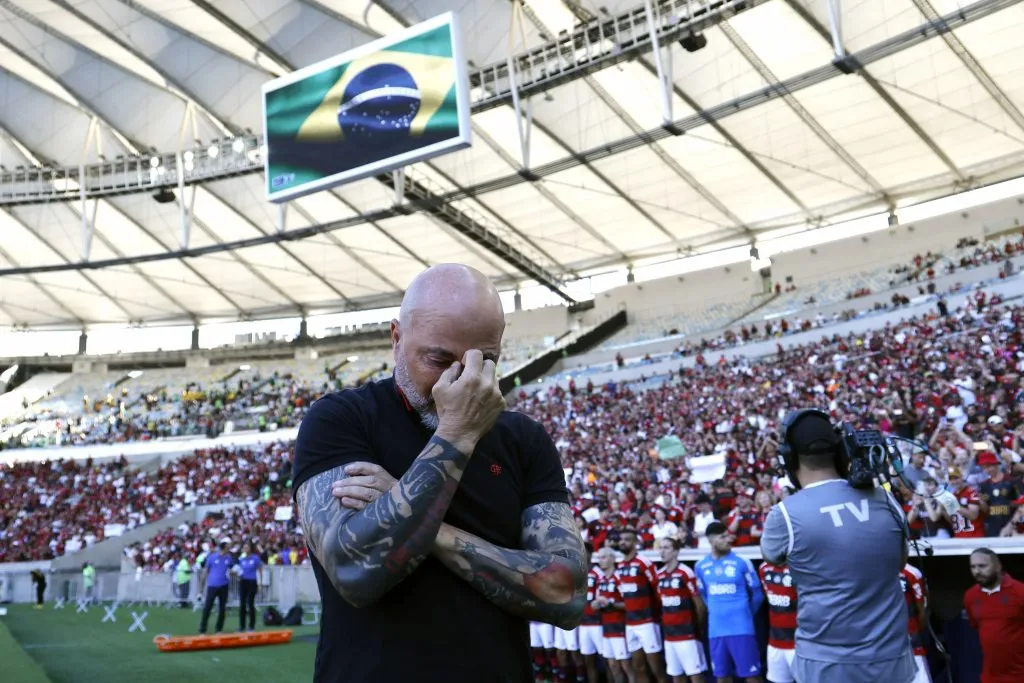 Jorge Sampaoli podría vivir una nueva aventura en Brasil. (Foto: Wagner Meier/Getty Images)