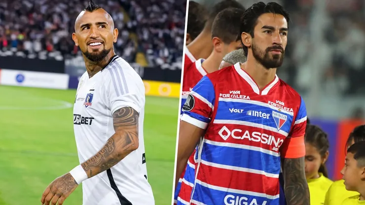 Arturo Vidal y Martin Lucero se enfrentarán este martes.