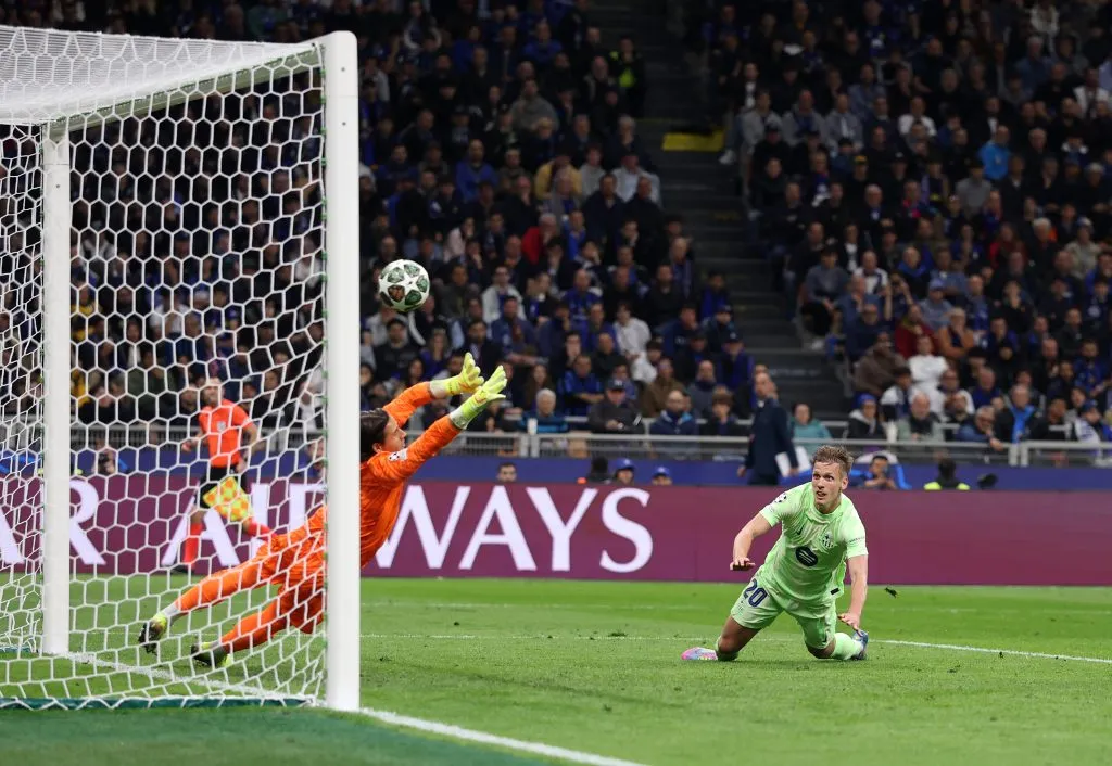 Dani Olmo marcó la igualdad para el Barcelona | Getty Images