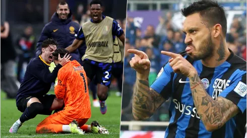Pinilla celebró el triunfo del Inter.