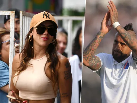 La novia de Vidal sorprende en la previa del duelo de Colo Colo