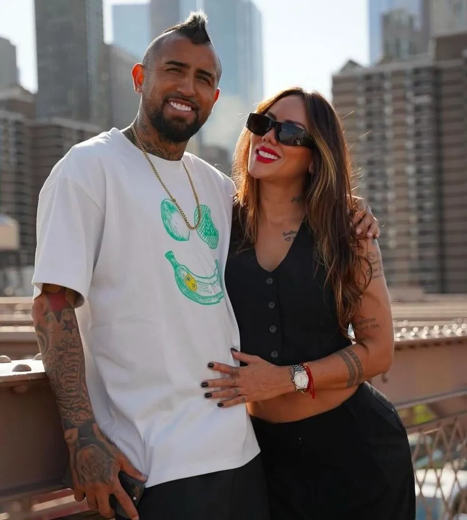 Sonia Isaza quiso motivar a Vidal para el duelo de Colo Colo vs Fortaleza en Copa Libertadores.