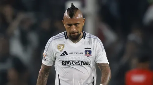 Arturo Vidal no escondió su frustración tras la derrota de Colo Colo en Copa Libertadores.